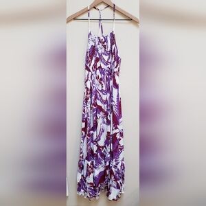 Free People Purple Heat Wave Maxi Dress